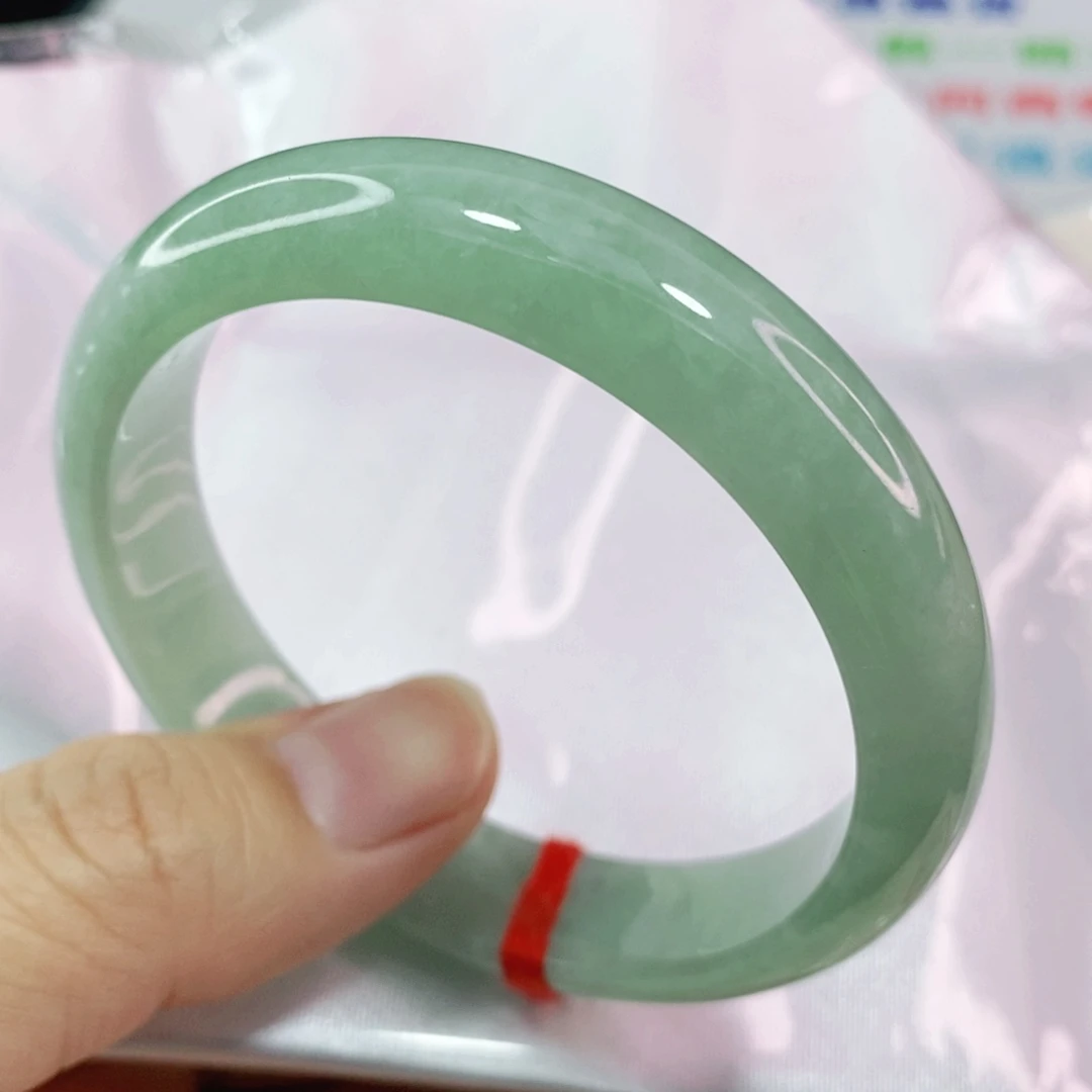 未镶嵌手镯翡翠54.7圈口捡漏