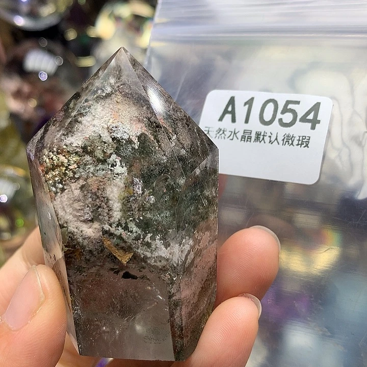 水晶天然水晶幽灵摆件未镶嵌