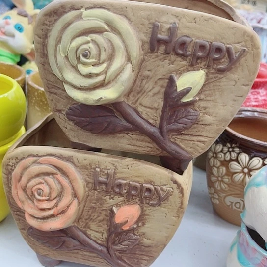 多肉绿植陶瓷花盆