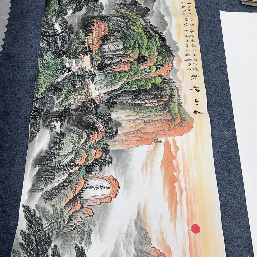 国画国画作品纯手绘