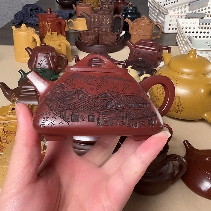 紫砂茶壶宜兴紫砂壶9
