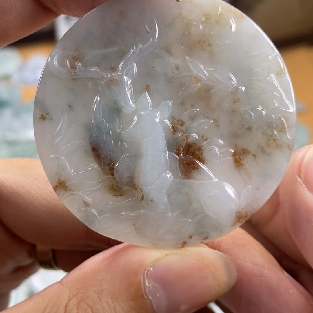 颈饰未镶嵌翡翠翡翠