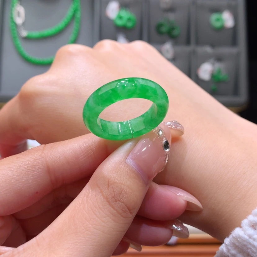 【闪购商品】未镶嵌戒指翡翠17号