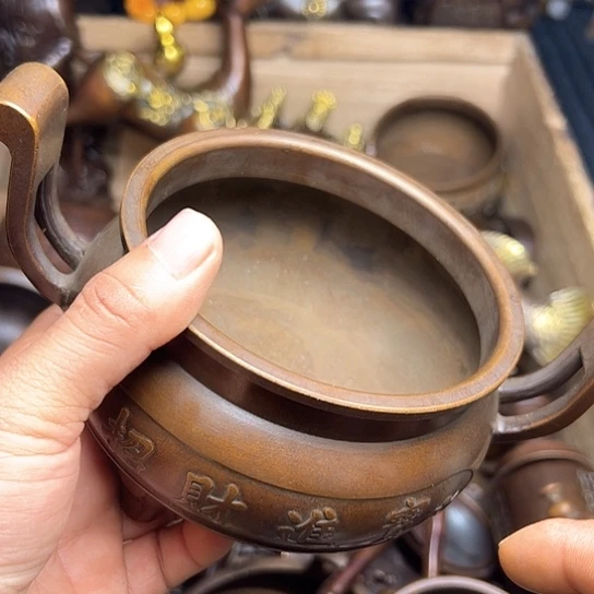 铜制文玩把玩物件