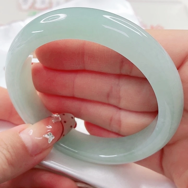 翡翠未镶嵌手镯58x543