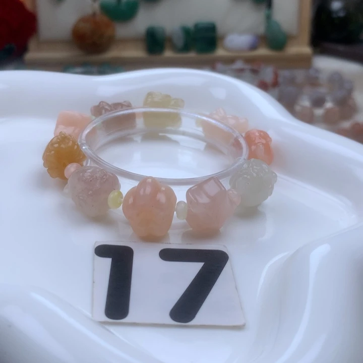 石英质玉手链未镶嵌