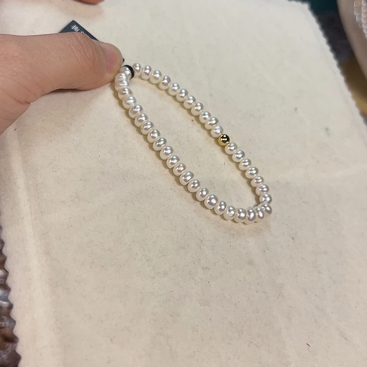 未镶嵌淡水珍珠耳饰h***a