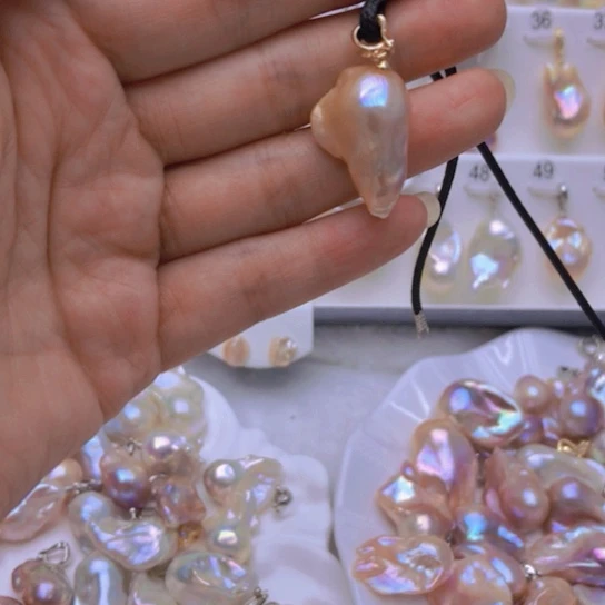 淡水珍珠未镶嵌颈饰