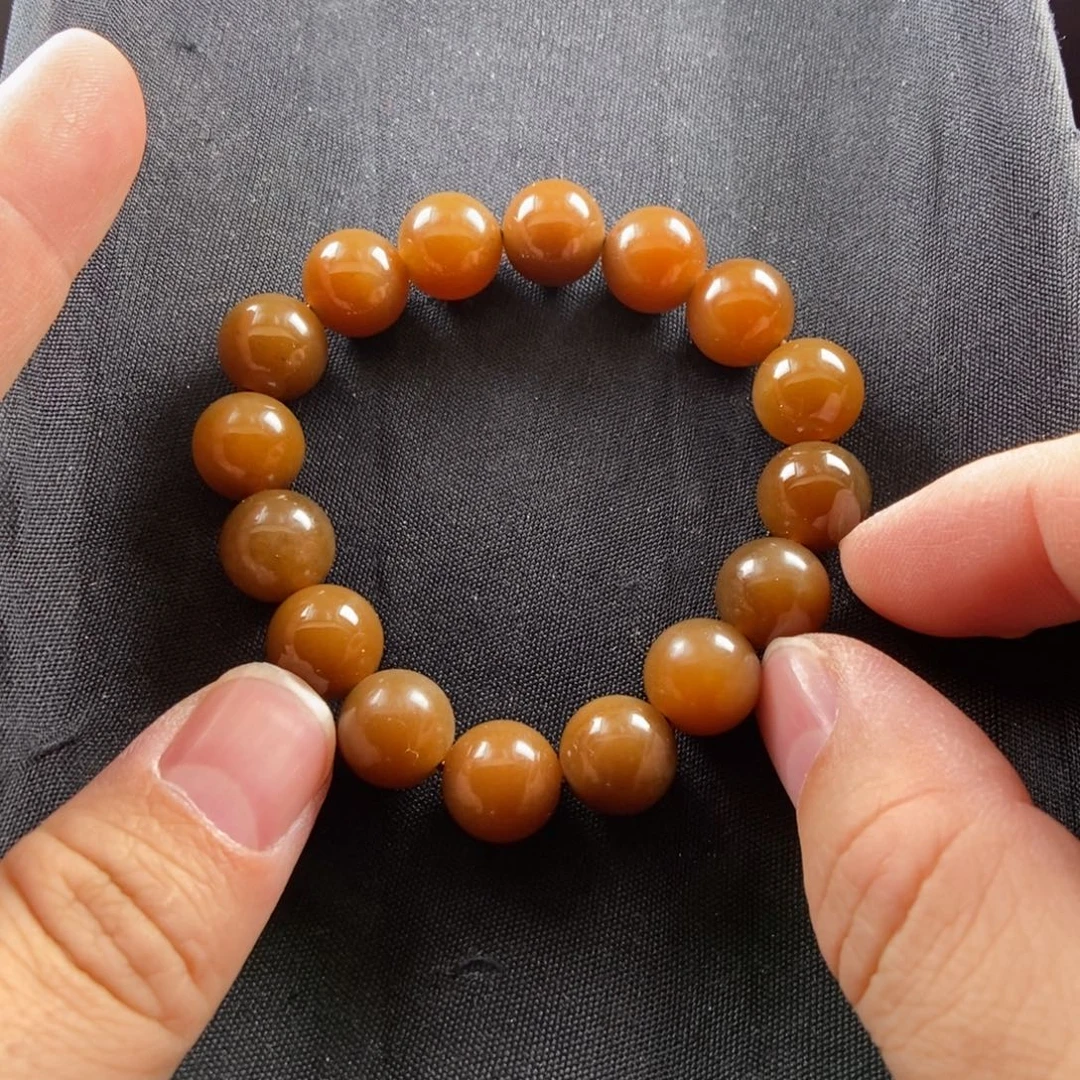 和田玉（糖玉）未镶嵌手链