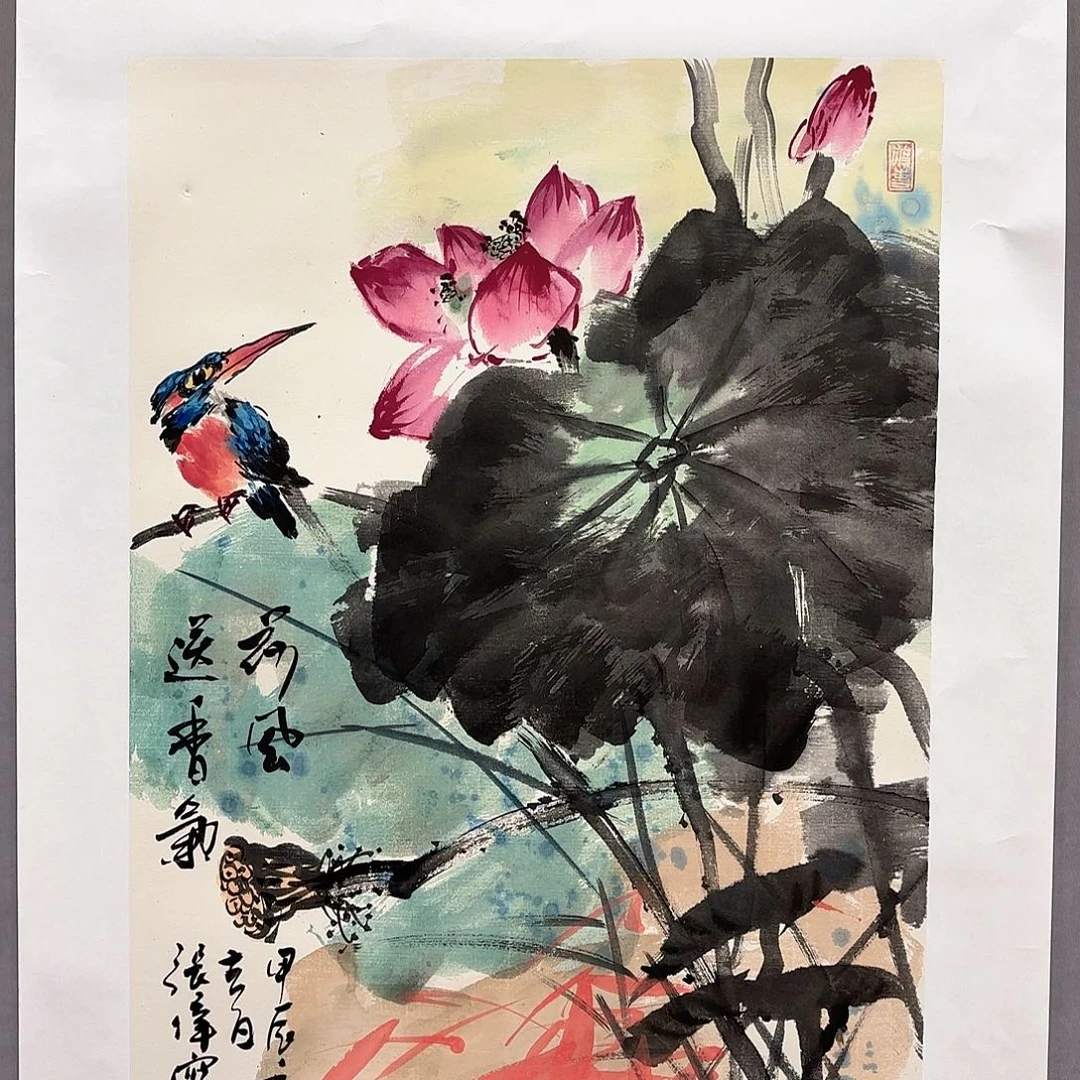 国画国画纯手绘作品请放心去藏