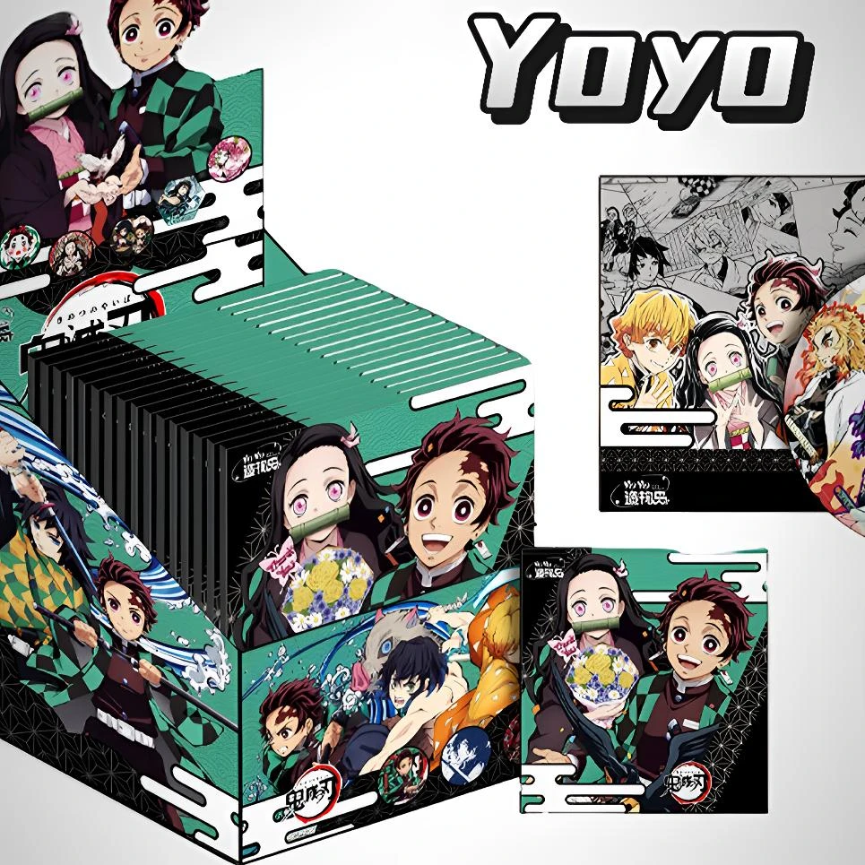 M【许愿/强取】YoYo造物岛《鬼灭之刃》鬼杀队见闻录二创徽章吧唧系列