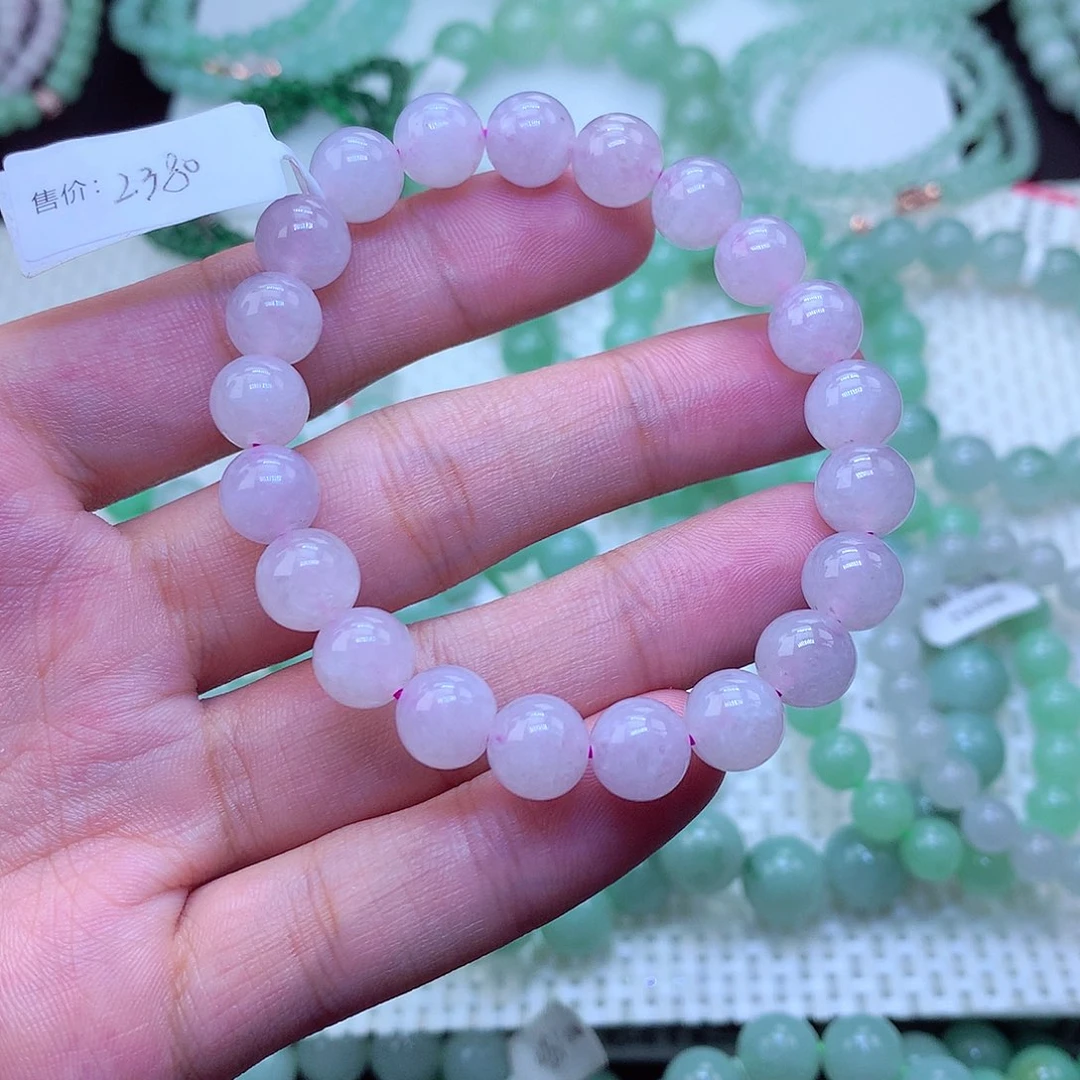 翡翠未镶嵌毛衣链卡9