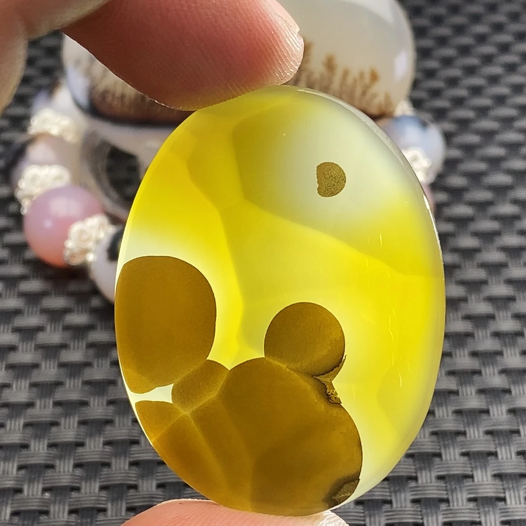 玛瑙/玉髓未镶嵌吊坠(不含链)310