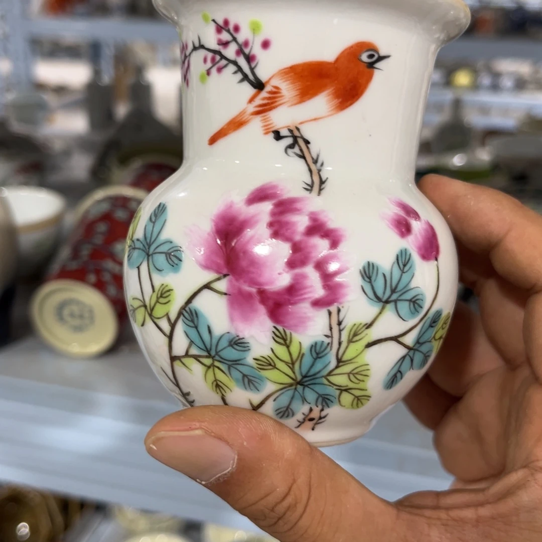 摆件摆件手绘瓷器全部处理了