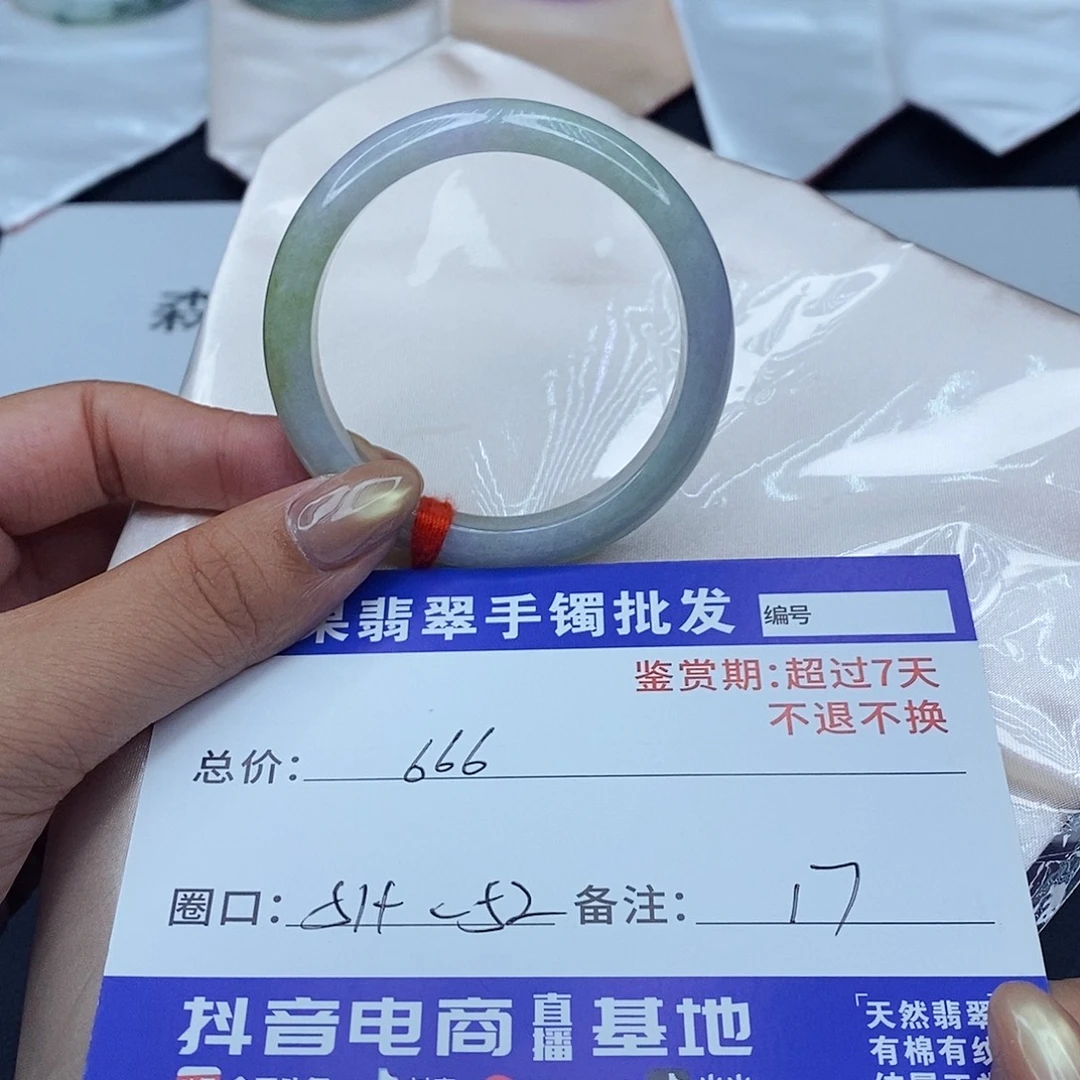 翡翠未镶嵌手镯百元手镯默认瑕疵