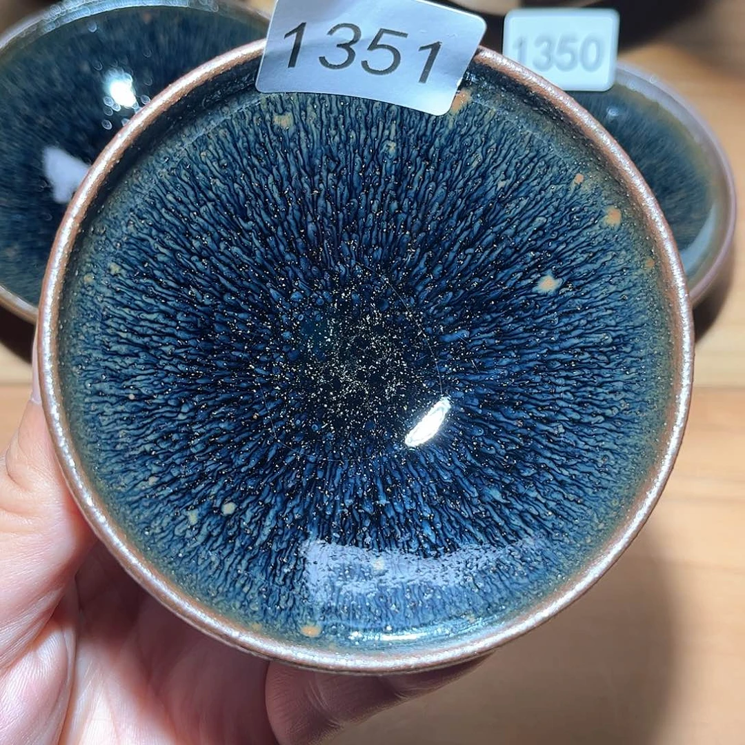 茶盏柴烧建盏主人杯1351