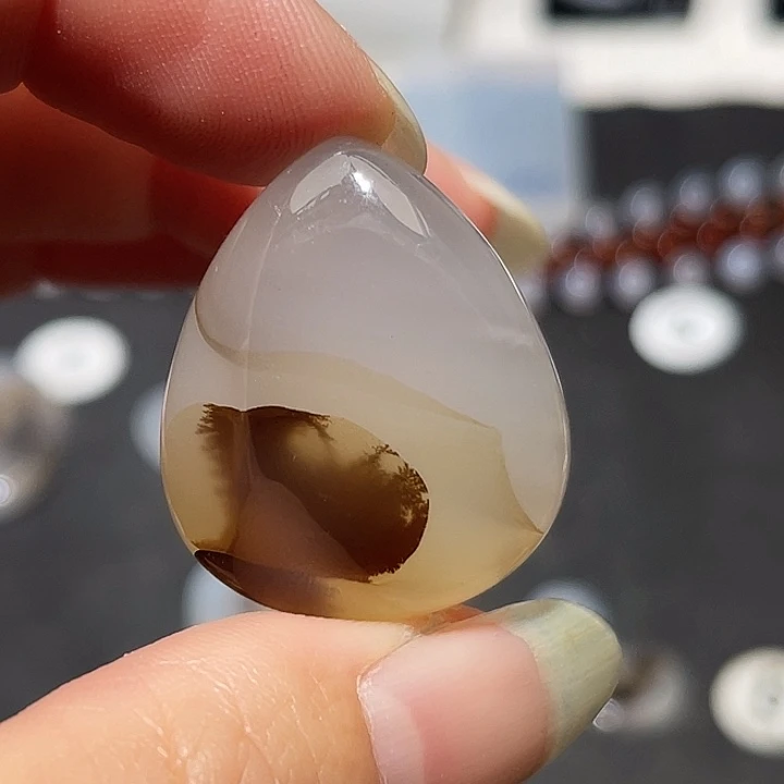 玛瑙/玉髓未镶嵌吊坠(不含链)