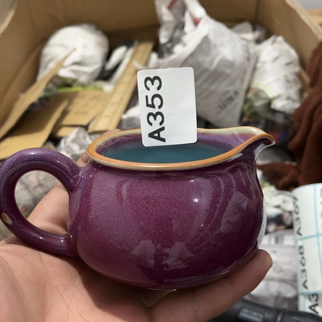 瓷片茶摆件工艺品摆件666