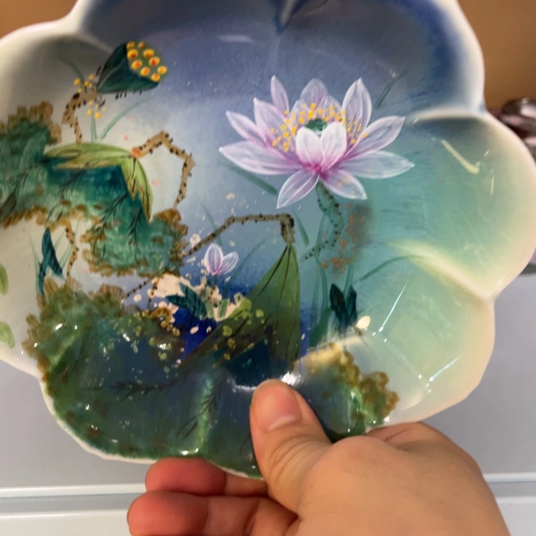 柴烧手工手绘陶瓷