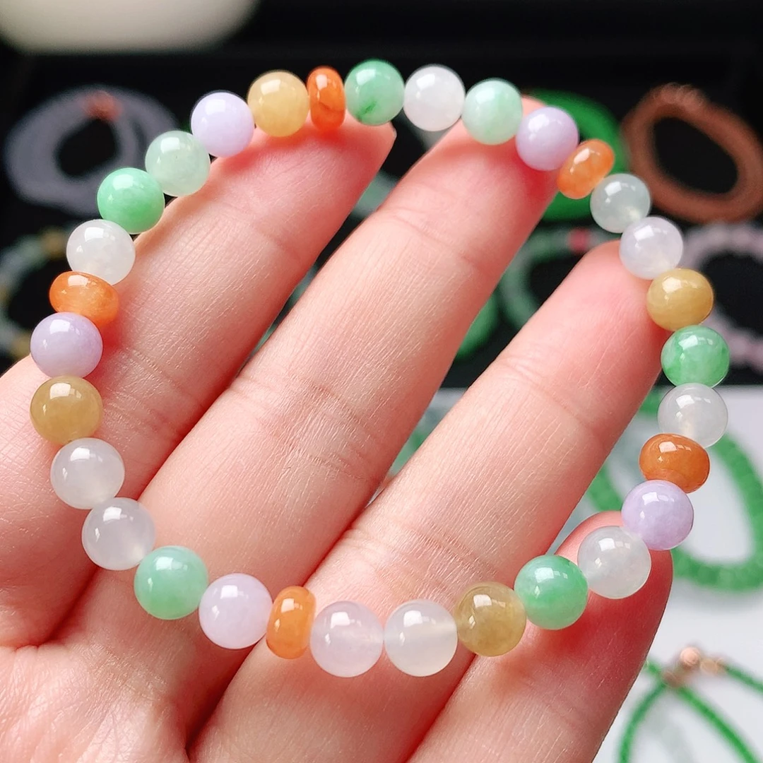 翡翠未镶嵌手链翡翠