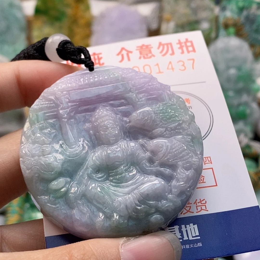 吊坠(不含链)未镶嵌翡翠