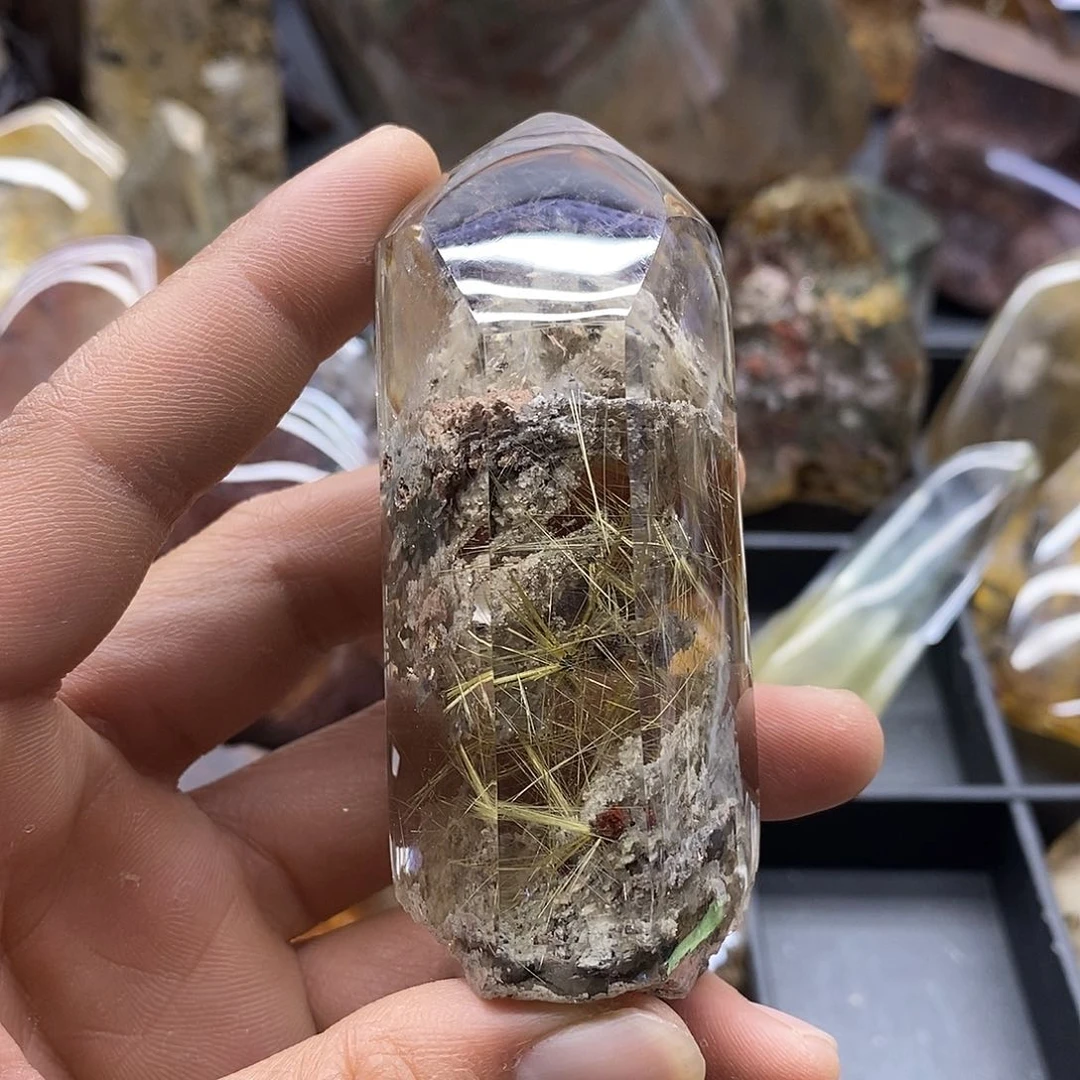 水晶水晶原石未镶嵌