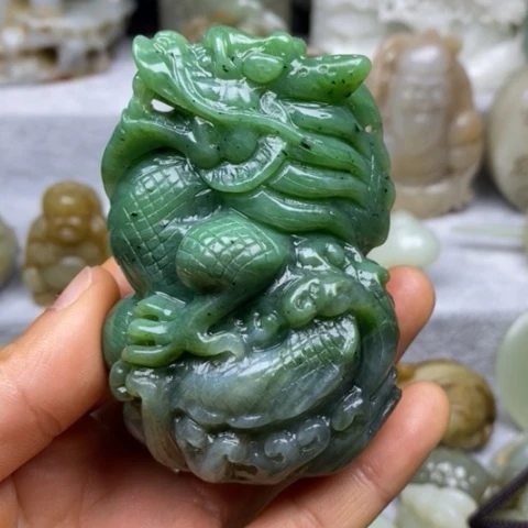 和田玉挂件把件摆件未镶嵌平***樂