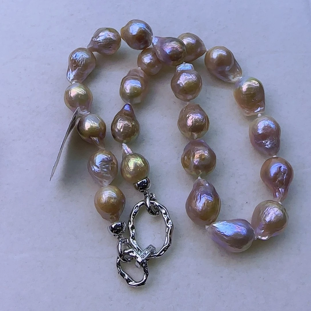 未镶嵌项链定制447淡水珍珠景*