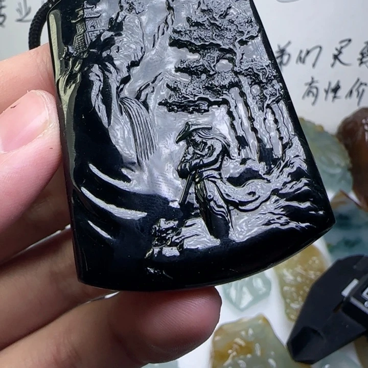 聪***葱定制翡翠未镶嵌不包工