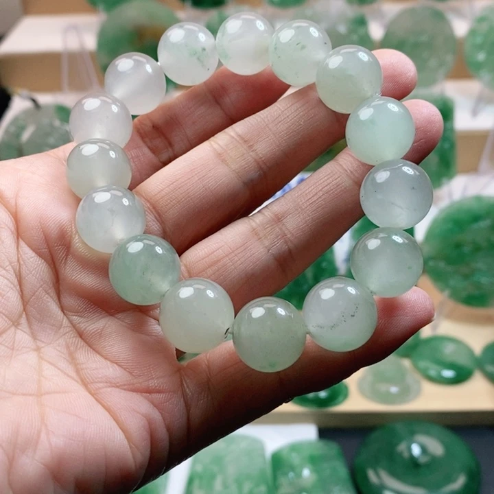 未镶嵌石英质玉珠宝半成品非洲翠14