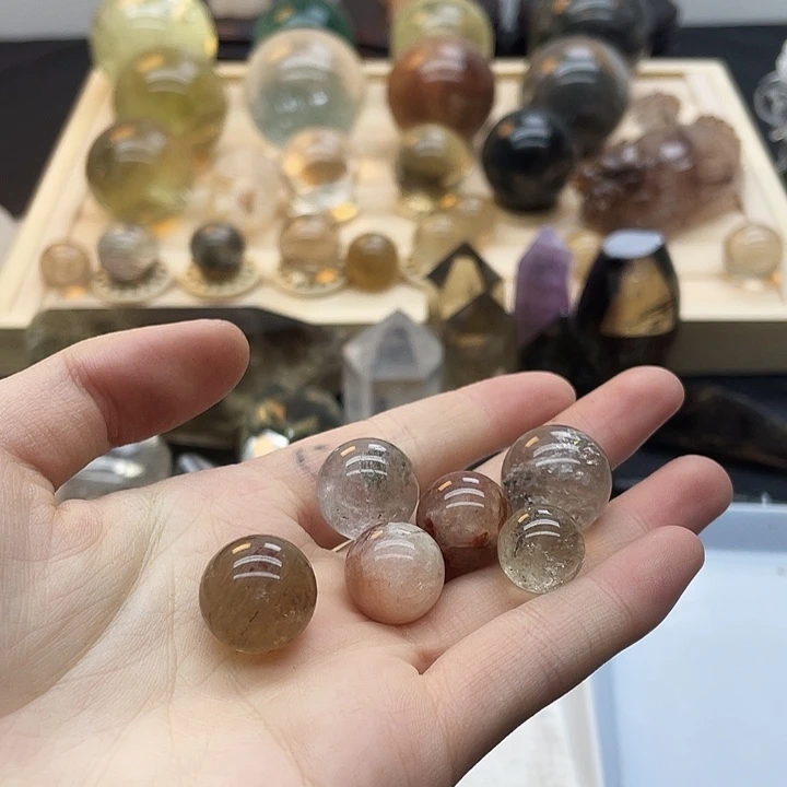 珠宝半成品水晶未镶嵌383水晶