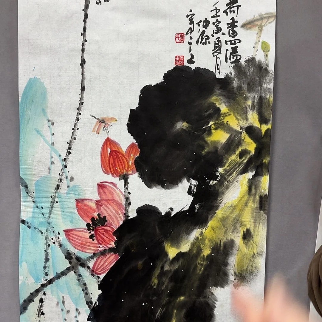 国画国画纯手绘作品请放心去藏