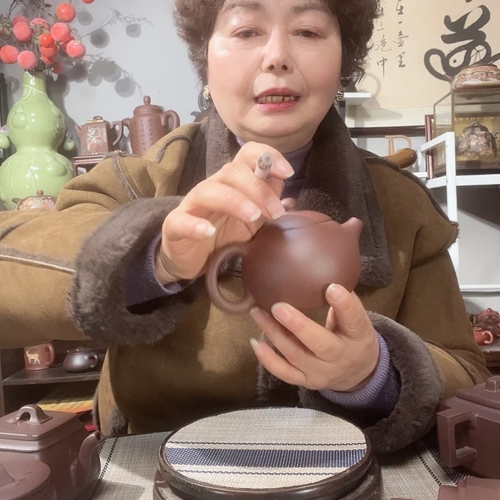 底槽青茶壶君**德原矿紫砂壶