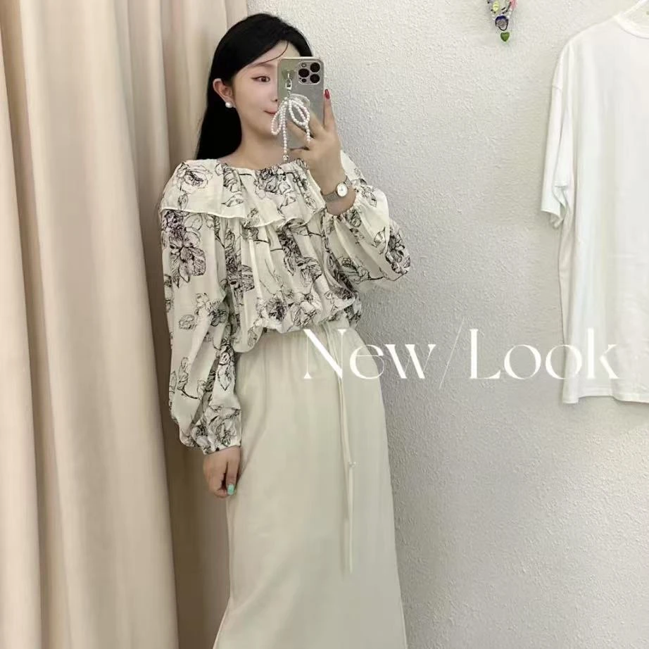 【杭州-意法】nn1290-时尚女装设计感小衫百搭气质显瘦