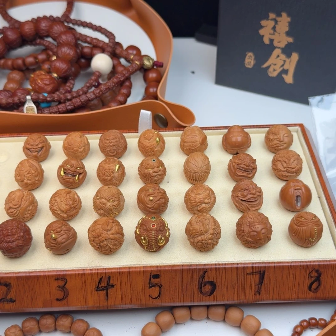 龙***头猴头核桃吊坠发货