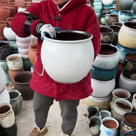 口29高28，瑕疵盆子