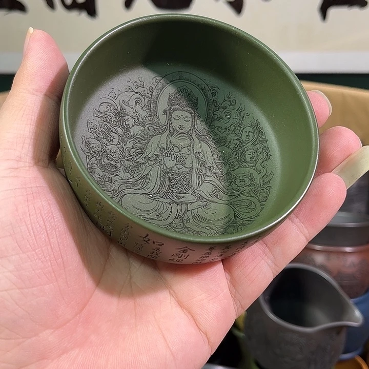 茶杯紫砂全手工紫砂主人杯