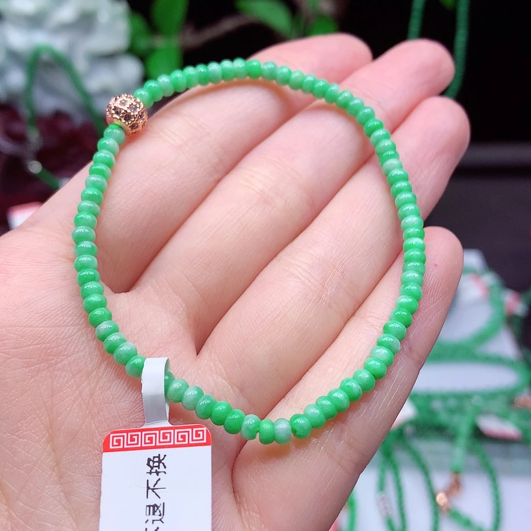 翡翠未镶嵌手链翡翠