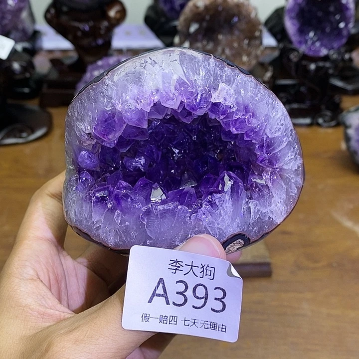 未镶嵌大型摆件（非配饰）紫晶