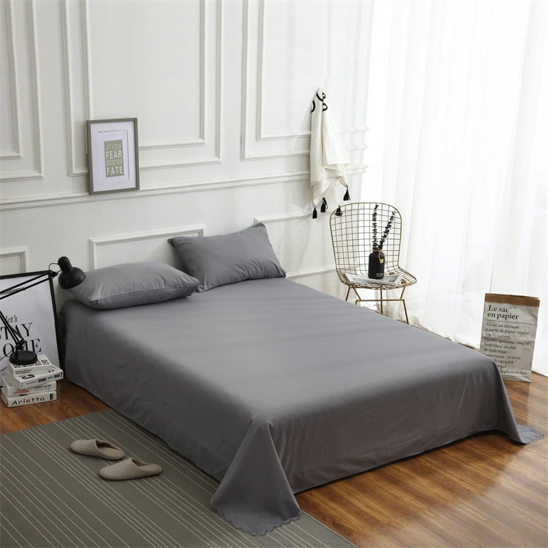 单品床单磨毛柔软四季通用宿舍单人单品床单 吸汗不沾身