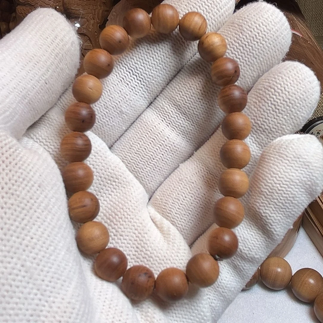 守***吗檀香木手串/手链瑕疵老山檀香0.8