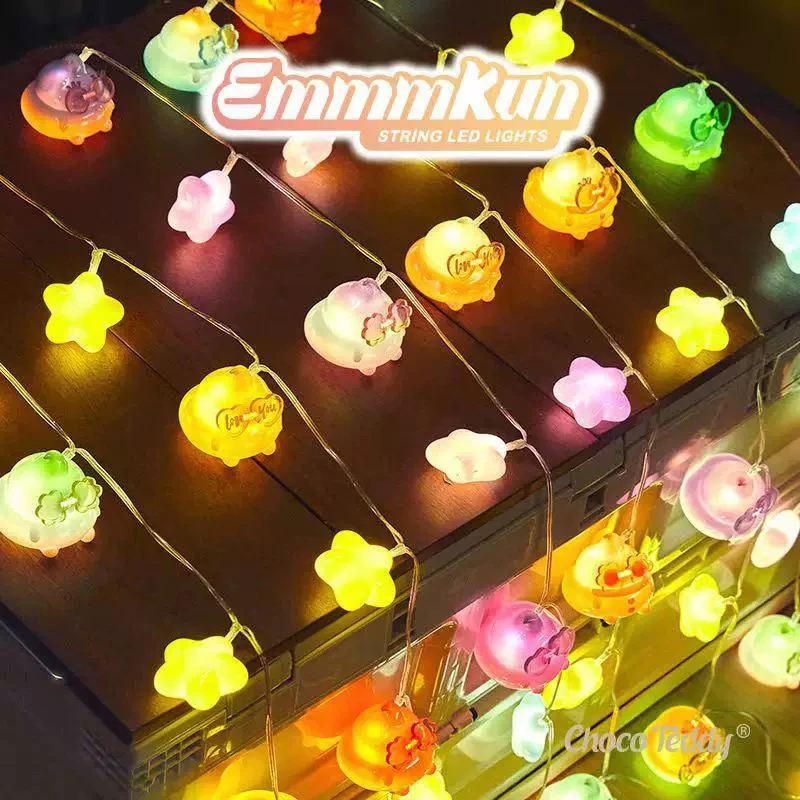 【拆盒】Emmm君氛围灯串系列盲盒圣诞灯潮玩手办摆件圣诞礼品