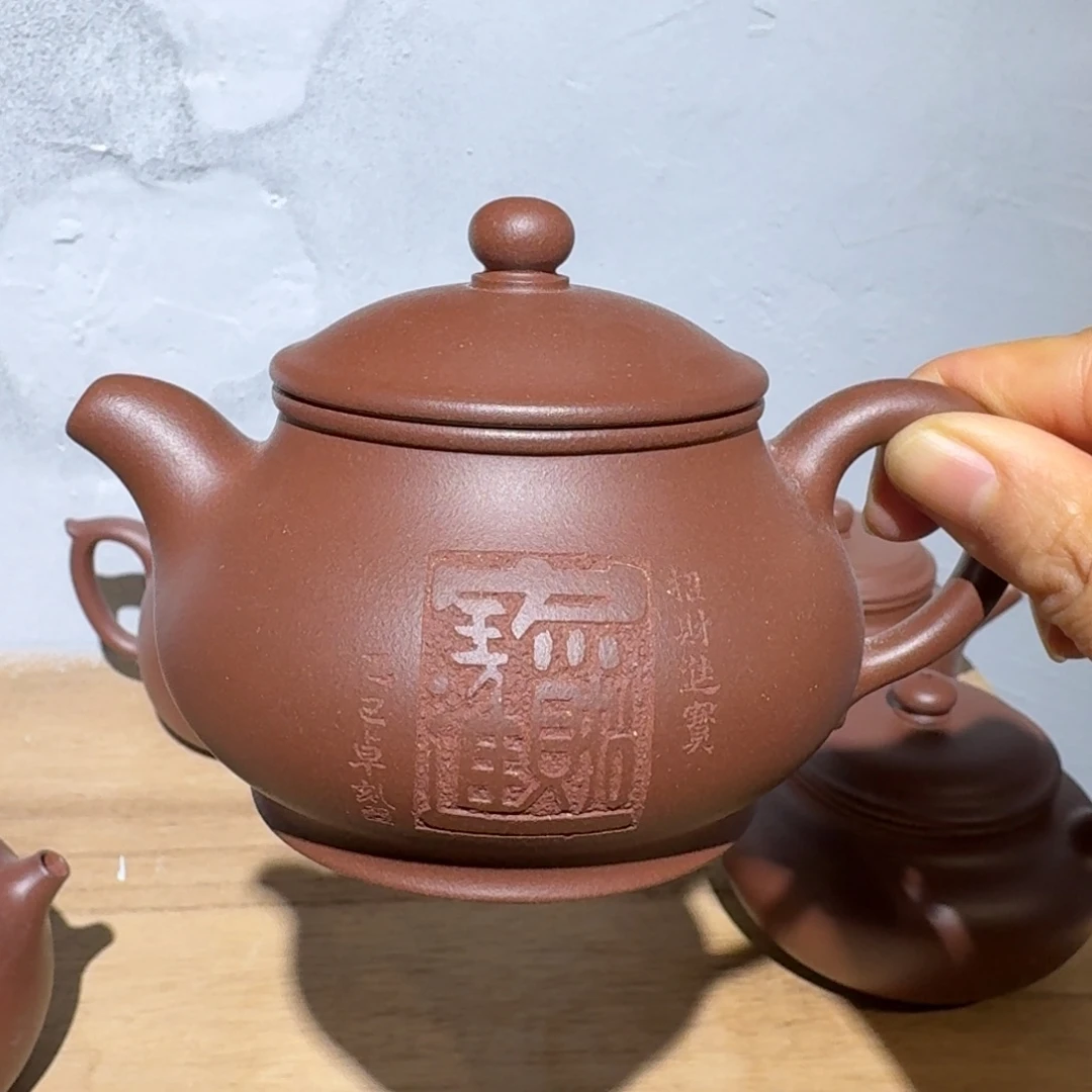 茶壶底槽青160毫升左右