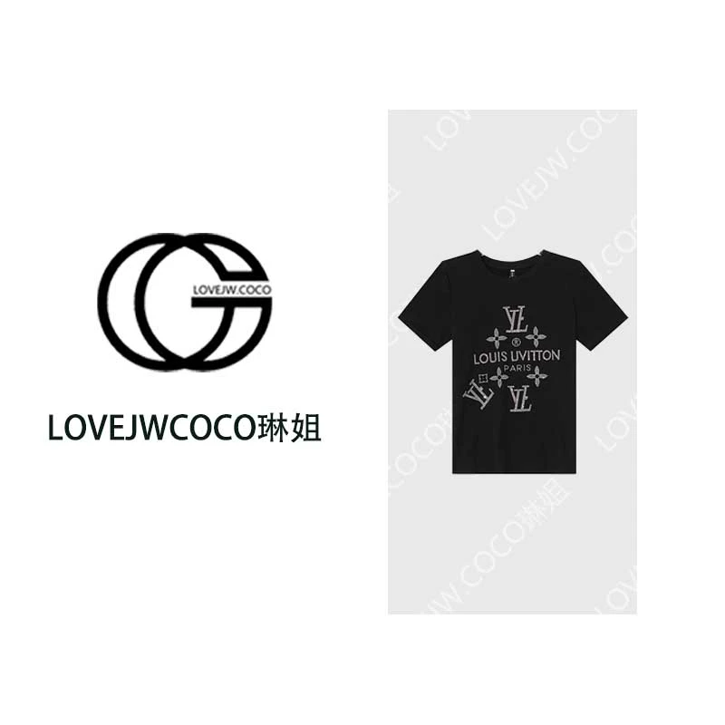 【LOVEJWCOCO琳姐】A79097-新款洋气百搭短袖