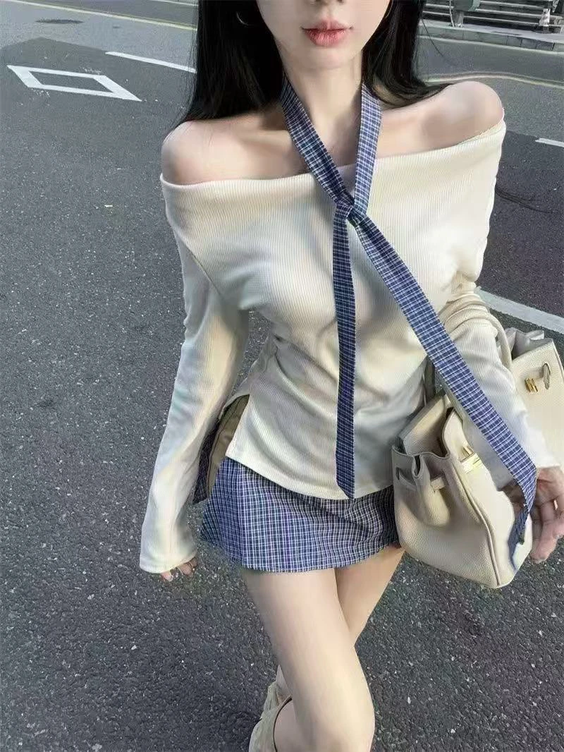 春夏新款纯欲辣妹连衣裙