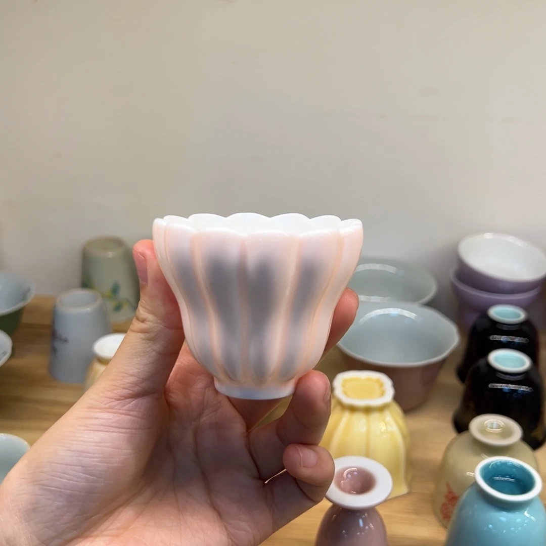 摆件特价粉色主人杯
