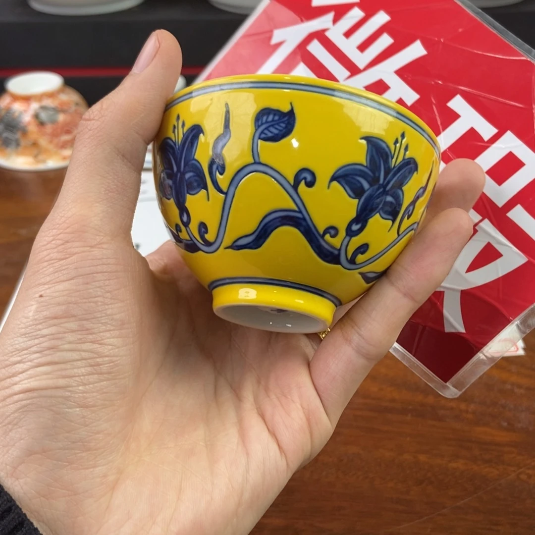 杯景德镇手绘陶瓷艺术