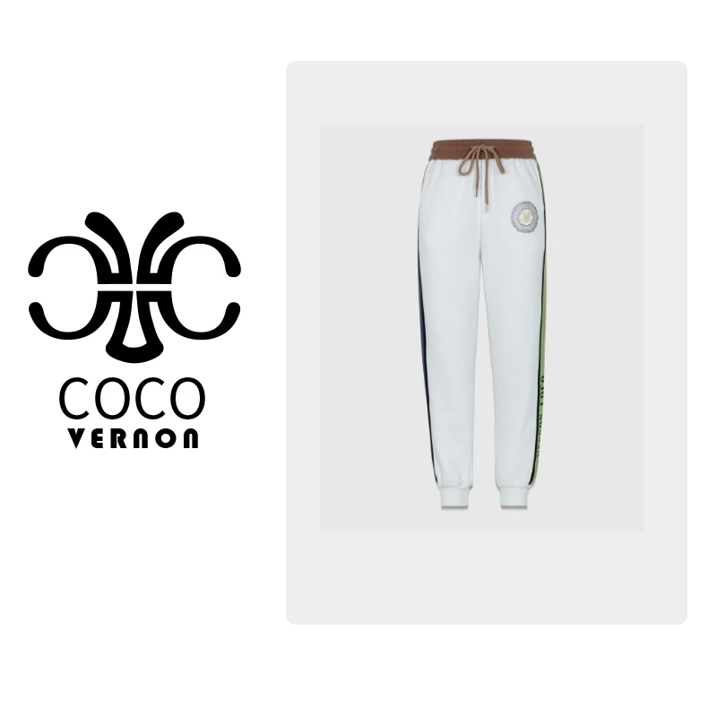 【VERNON COCO】Y25侧条纹运动休闲卫裤VN87