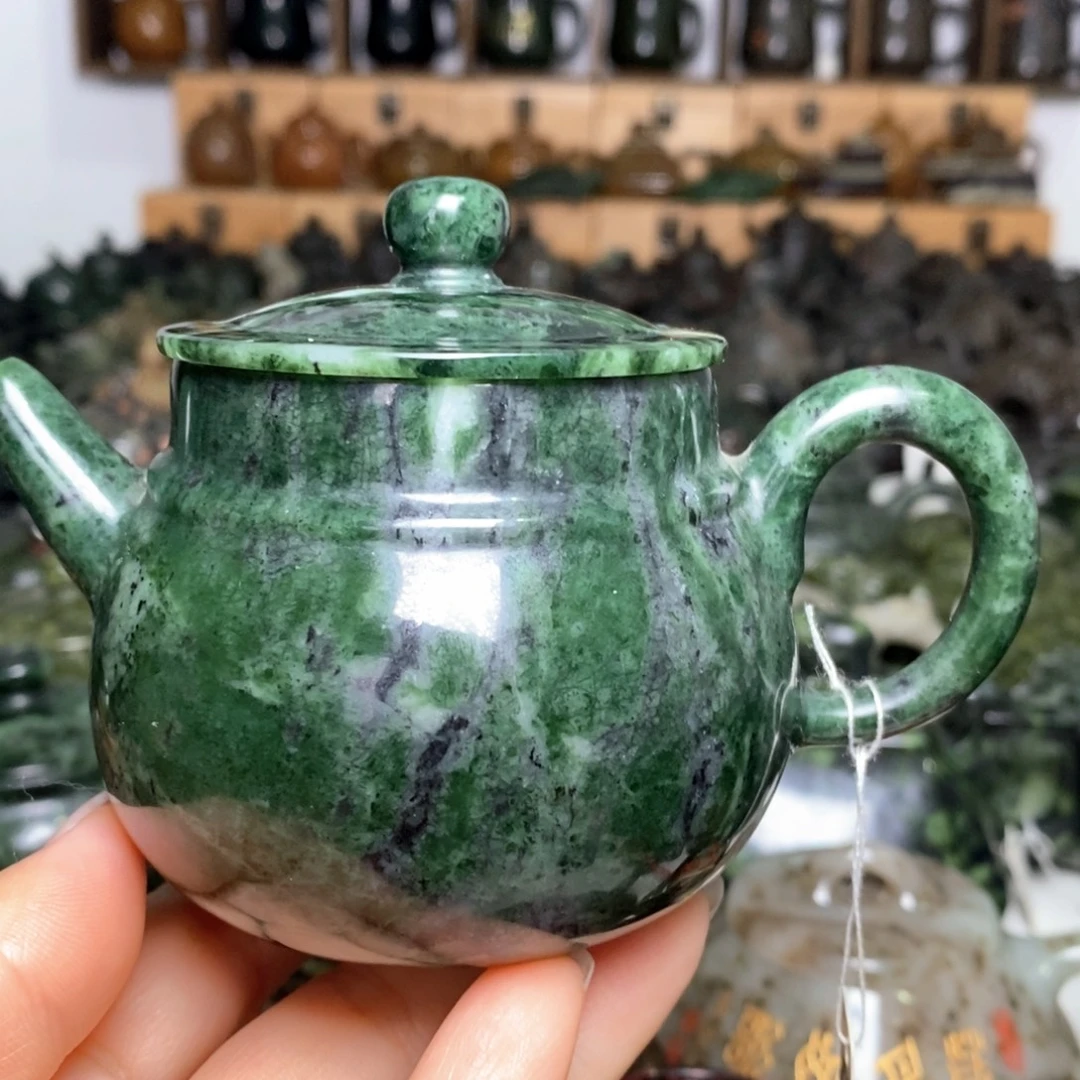 藏玉药王石福利款如意壶200cc