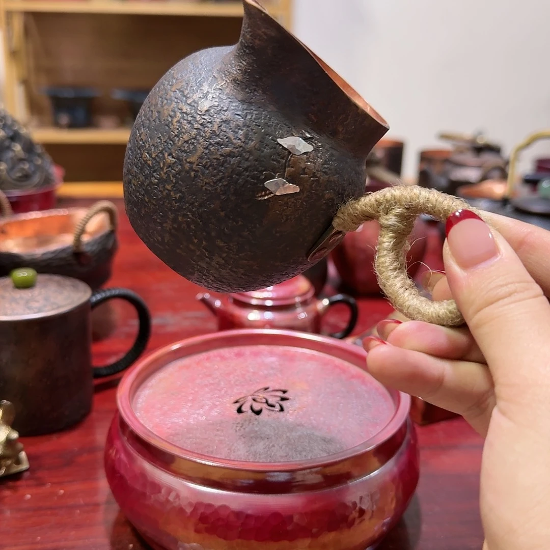曙***+紫铜手工制作摆件